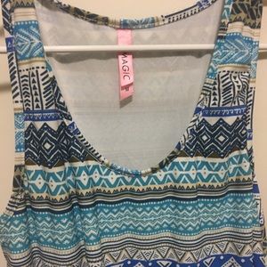 Multicolored Magic brand dress size medium